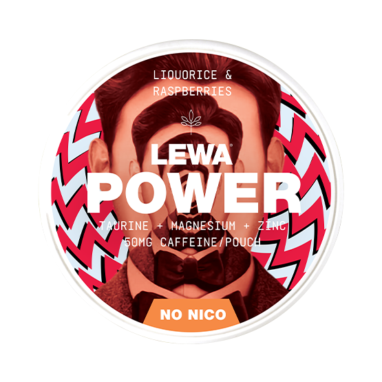 Lewa Power Raspberry & Liquorice – Snusbox