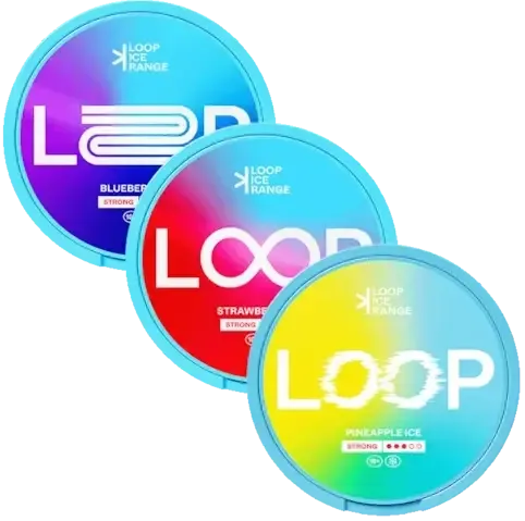 Loop Icy Fruit Mix-Pack-Nicotine Pouches-SnusBox