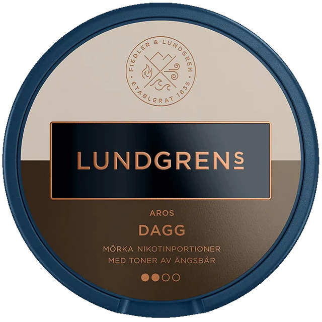 Lundgrens Aros Dagg All White – Snusbox