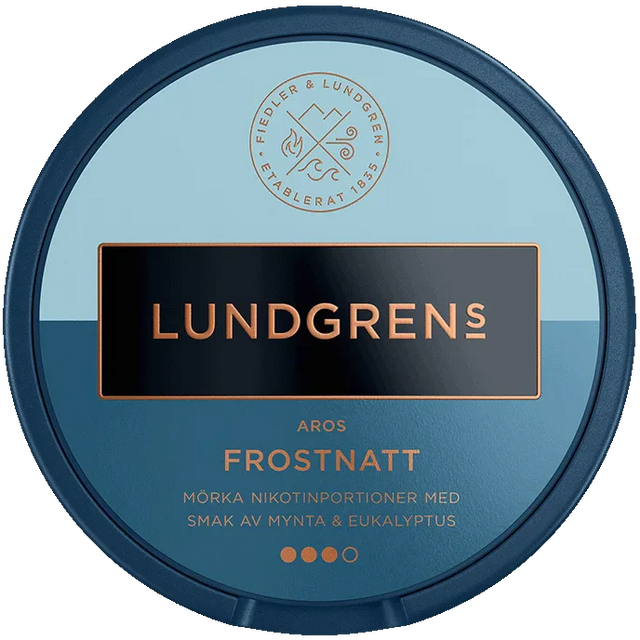 Lundgrens Aros Frostnatt All White – Snusbox