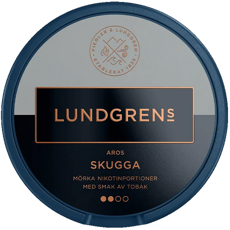 Lundgrens Aros Skugga All White – Snusbox