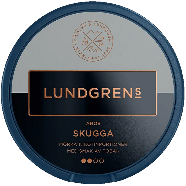 Lundgrens Aros Skugga All White – Snusbox
