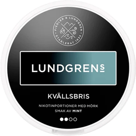 Lundgrens Kvällsbris All White – Snusbox