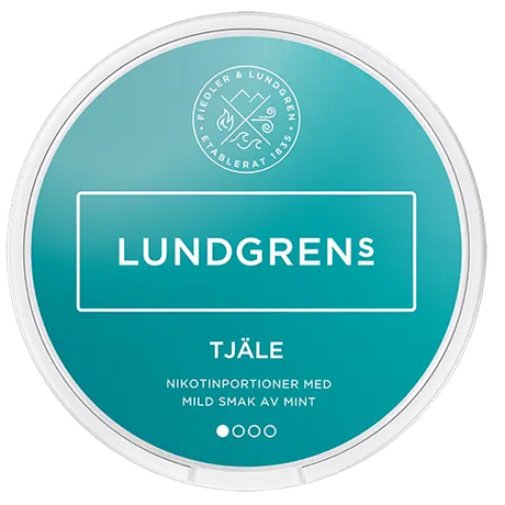 Lundgrens Tjäle All White-Nicotine Pouches-SnusBox