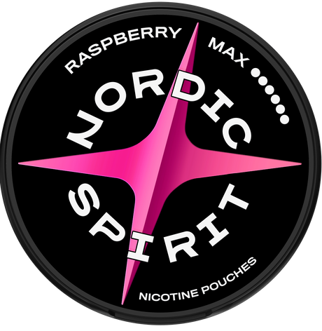Nordic Spirit Raspberry Max-Nicotine Pouches-Snusbox