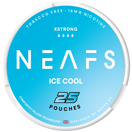 NEAFS Ice Cool 16mg-Nicotine Pouches-SnusBox