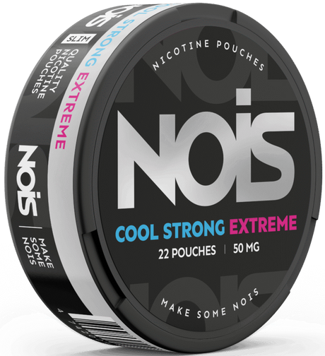 NOIS Cool Strong Extreme-Nicotine Pouches-SnusBox