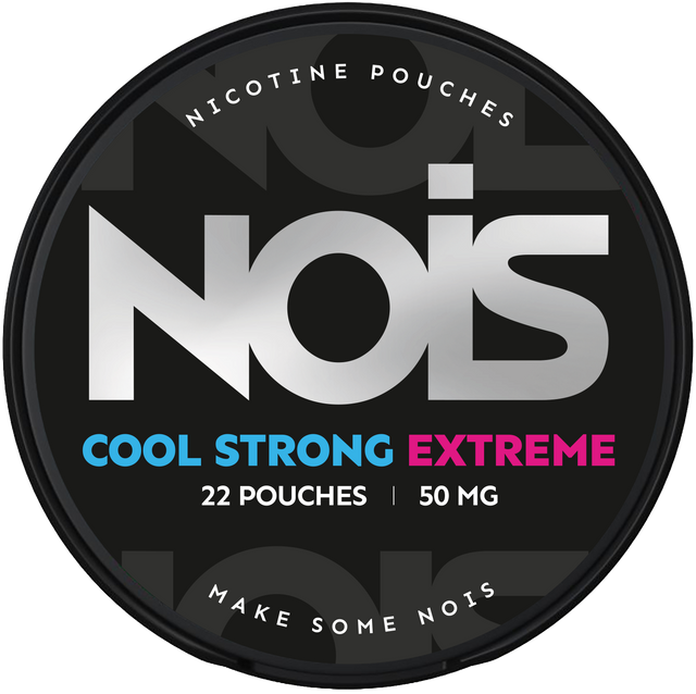 NOIS Cool Strong Extreme-Nicotine Pouches-SnusBox