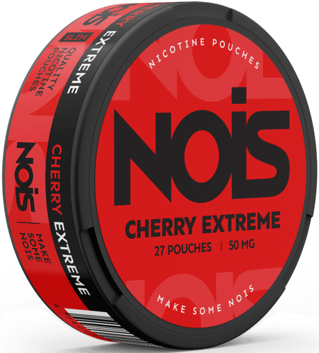NOIS Extreme Cherry-Nicotine Pouches-SnusBox