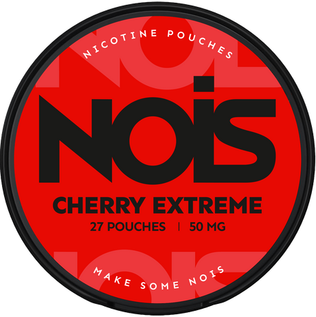 NOIS Extreme Cherry-Nicotine Pouches-SnusBox
