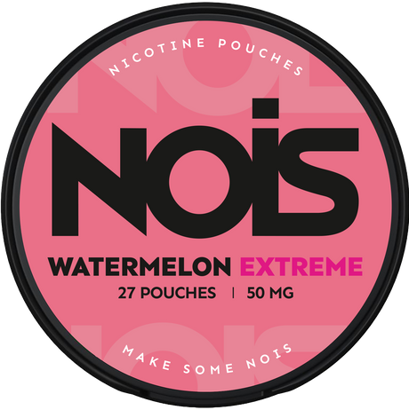 NOIS Extreme Watermelon-Nicotine Pouches-SnusBox