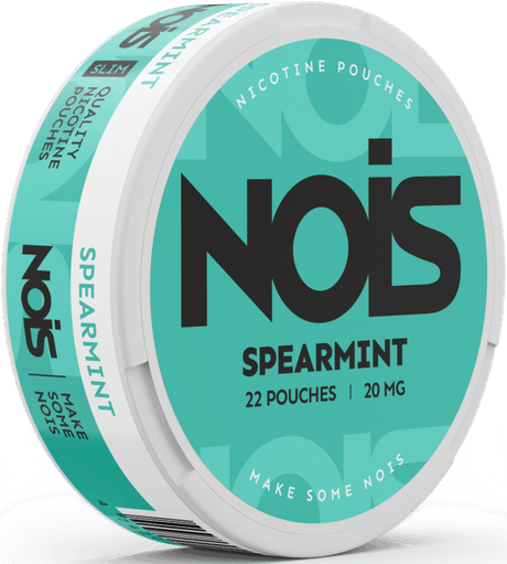 NOIS Spearmint-Nicotine Pouches-SnusBox