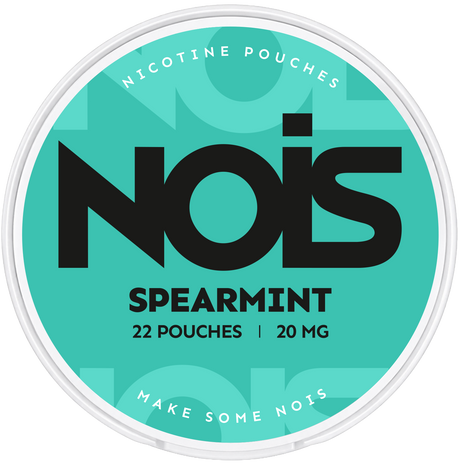 NOIS Spearmint-Nicotine Pouches-SnusBox