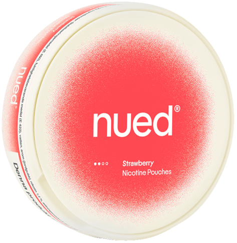 Nued Strawberry-Nicotine Pouches-SnusBox