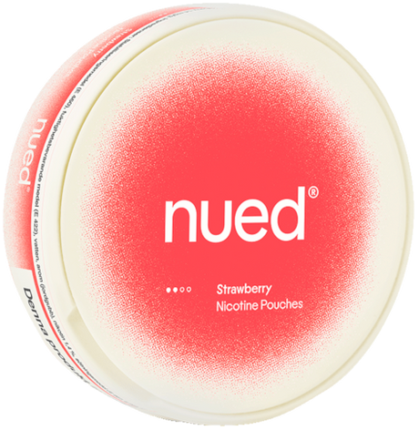 Nued Strawberry-Nicotine Pouches-SnusBox
