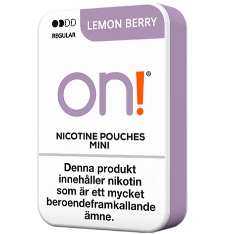 On! Lemon Berry 3mg – Snusbox