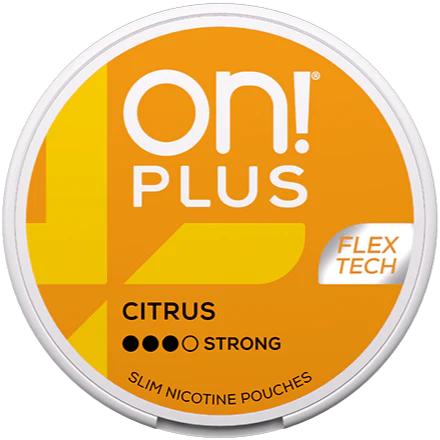On! Plus Citrus Slim Strong – Snusbox