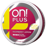 On! Plus Raspberry Lemon Extra Strong – Snusbox