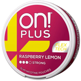On! Plus Raspberry Lemon Strong – Snusbox