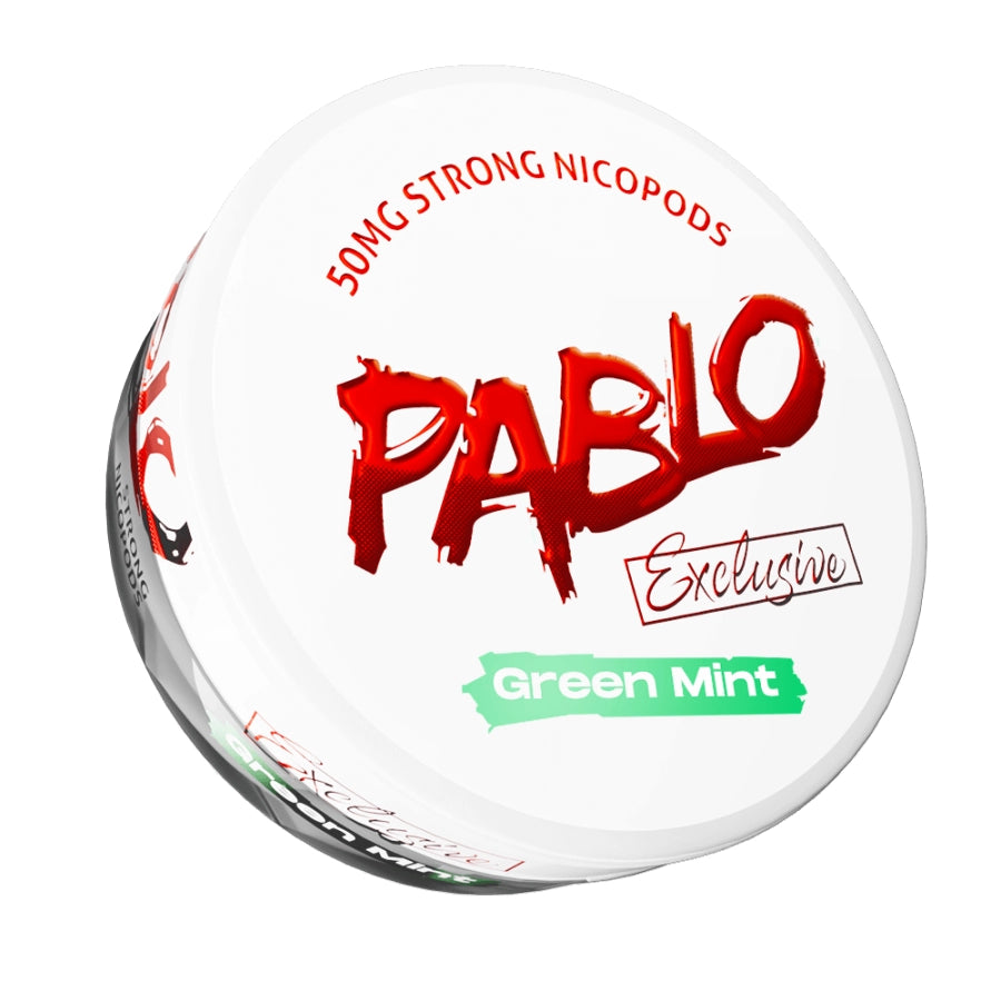 Pablo Exclusive Green Mint – Snusbox