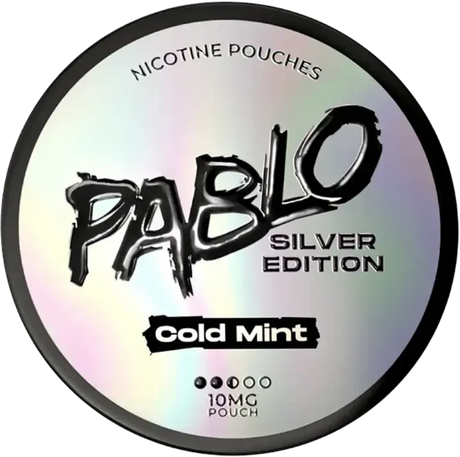Pablo Silver Cold Mint (Pre-Order)-Nicotine Pouches-SnusBox