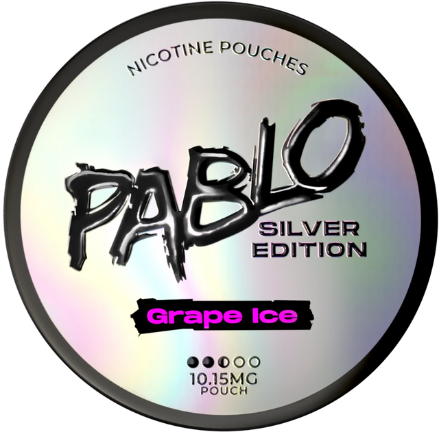 Pablo Silver Grape Ice (Pre-Order)-Nicotine Pouches-SnusBox