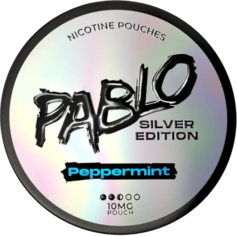 Pablo Silver Peppermint (Pre-Order)-Nicotine Pouches-SnusBox