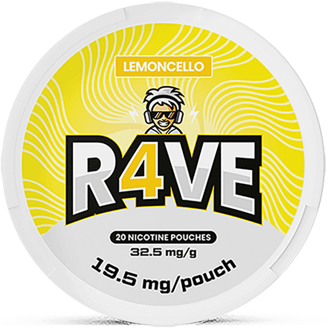 R4VE Lemoncello Fruit Extra Strong-Nicotine Pouches-SnusBox