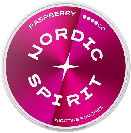 Nordic Spirit Raspberry X-Strong-Nicotine Pouches-Snusbox
