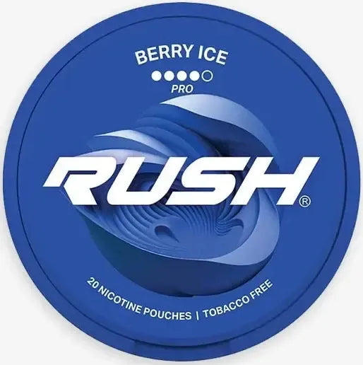 RUSH Berry Ice-Nicotine Pouches-SnusBox