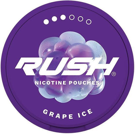 RUSH Grape Ice-Nicotine Pouches-SnusBox