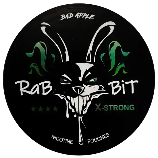 Rabbit Bad Apple-Nicotine Pouches-SnusBox