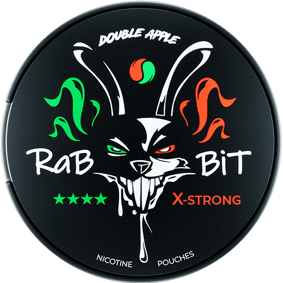 Rabbit Double Apple-Nicotine Pouches-SnusBox