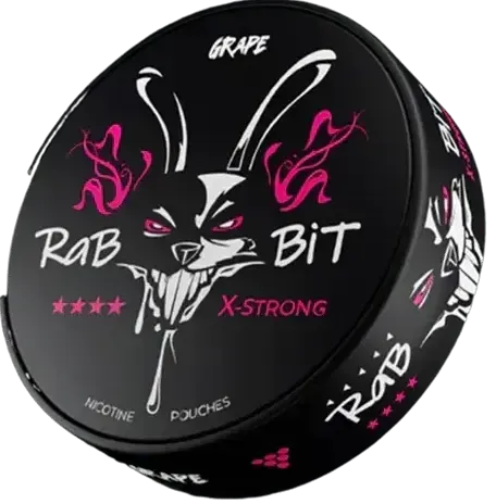 Rabbit Grape-Nicotine Pouches-SnusBox
