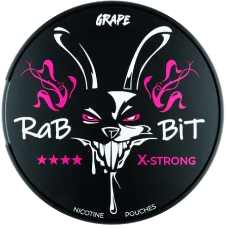 Rabbit Grape-Nicotine Pouches-SnusBox