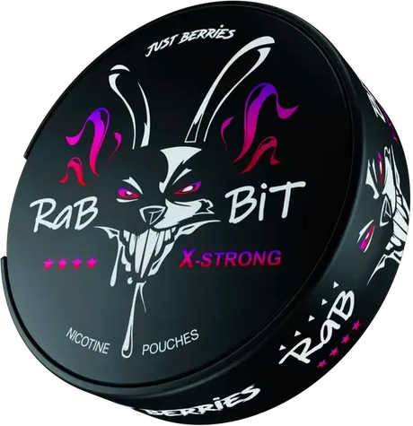 Rabbit Just Berries-Nicotine Pouches-SnusBox