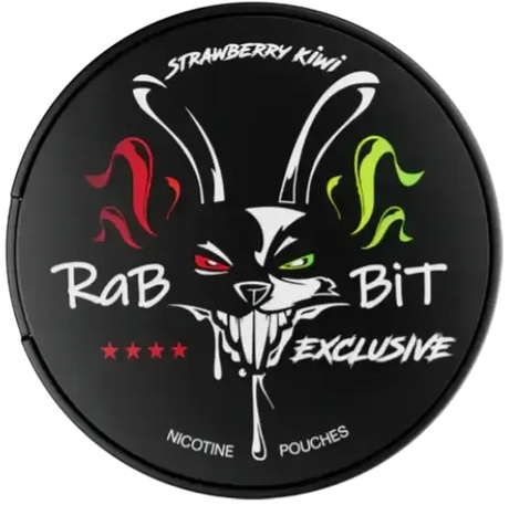 Rabbit Strawberry Kiwi-Nicotine Pouches-SnusBox