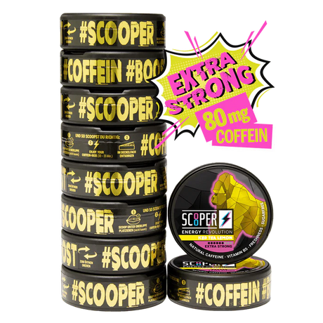 Scooper Energy Iced Tea Lemon - Bundle – Snusbox