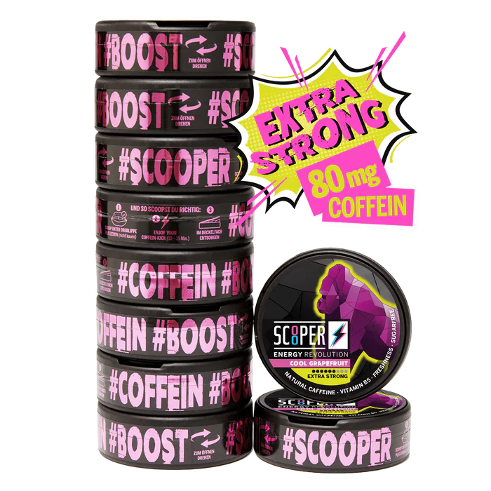 Scooper Energy Cool Grapefruit - Bundle – Snusbox