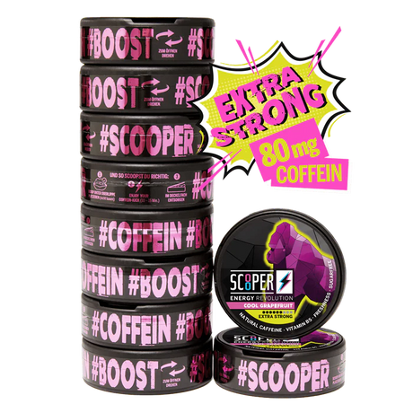 Scooper Energy Cool Grapefruit - Bundle – Snusbox