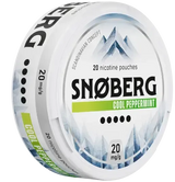 SNOBERG Cool Peppermint 20mg-Nicotine Pouches-SnusBox
