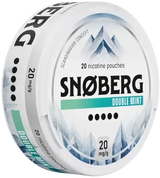 SNOBERG Double Mint 20mg-Nicotine Pouches-SnusBox