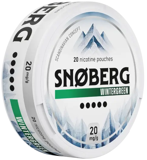 SNOBERG Wintergreen 20mg