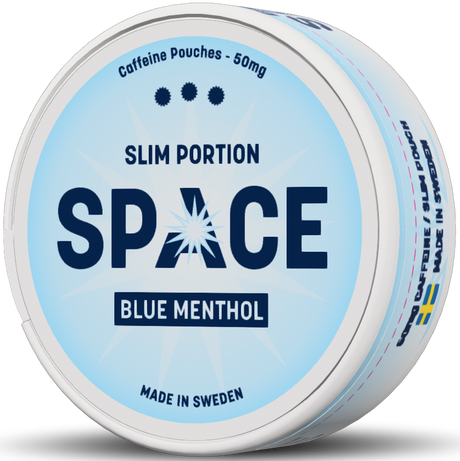 SPACE Blue Menthol-Energy Pouches-SnusBox