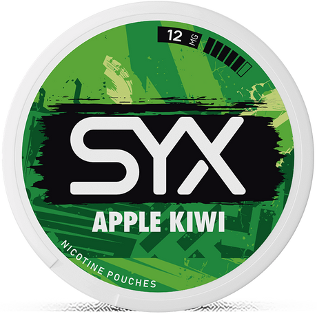 SYX Apple Kiwi 12mg-Nicotine Pouches-SnusBox