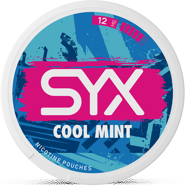 SYX Cool Mint 12mg-Nicotine Pouches-SnusBox
