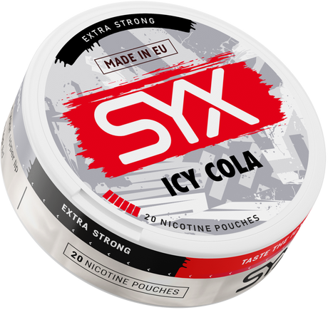 SYX Icy Cola Extra Strong-Nicotine Pouches-SnusBox