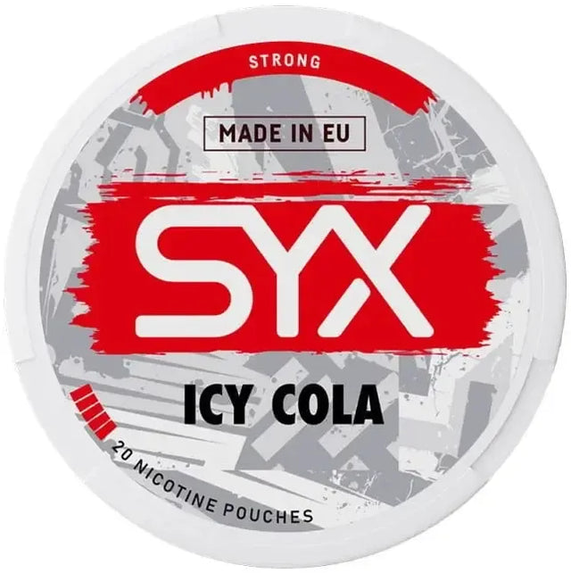 SYX Icy Cola Strong-Nicotine Pouches-SnusBox