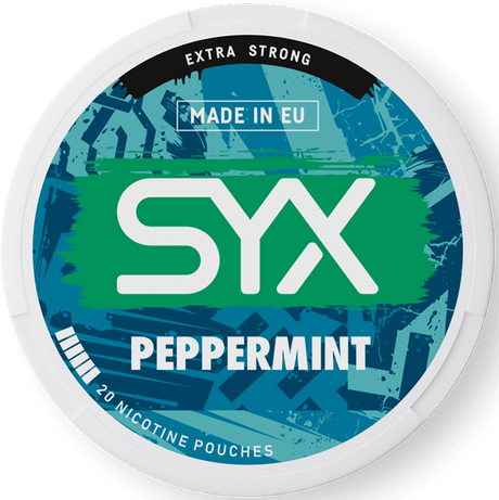 SYX Peppermint Extra Strong-Nicotine Pouches-SnusBox
