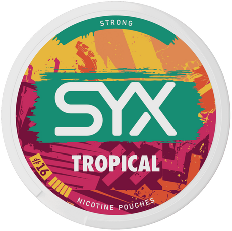SYX Tropical Strong-Nicotine Pouches-SnusBox